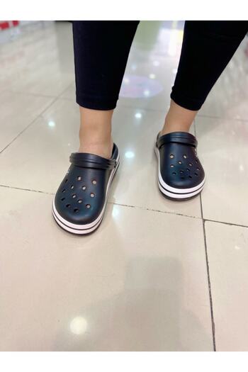 Akınal Bella Unisex Black Slippers