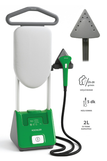 kochler Bg2011 Vertical Iron – Steam, High Performance, 60 cm Ironing Surface, Powerful Steam + Safe System