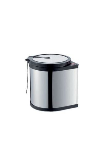 Cekinox In-Cabinet Trash Can (Openable Garbage Can with Lid Mounted on the Closet) Standard 11 Liters