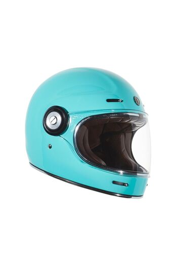 TORC T-1 Kapalı Motosiklet Kaskı Turkuaz