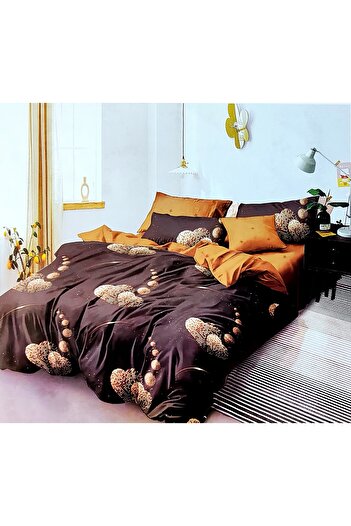 Casa Pucioasa Double bed linen, Finet, Pucioasa, 6 pieces, Fitted sheet 230x250 cm