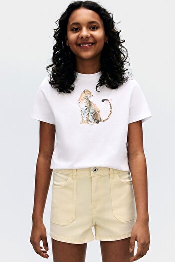 H&M Gabardin Şort