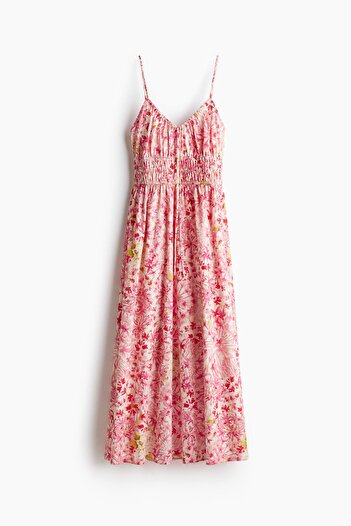 H&M Pamuklu ve Askılı Elbise