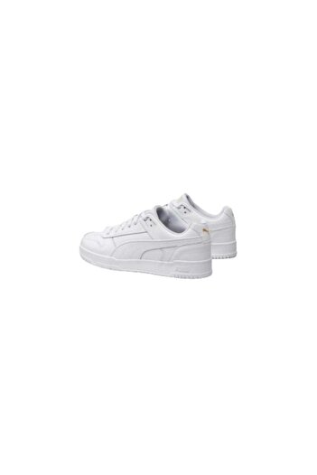 Puma Rbd Game Low Unisex Sneakers - 386373 -02 Λευκό και χρυσό με λεπτομέρειες