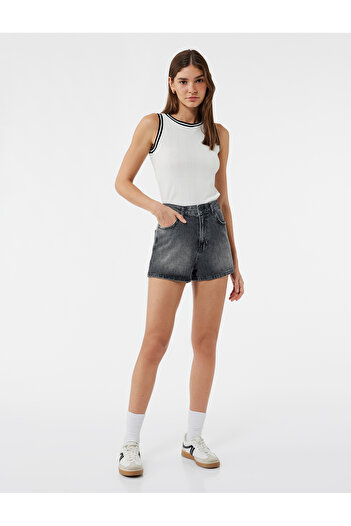 Koton Slim Fit Sleeveless Ribbed Crew Neck Undershirt