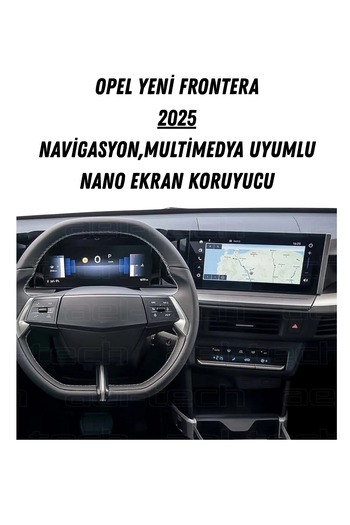 UniqAnatolia Opel New Frontera 2025 Navigayon and Multimedia Compatible Nano Screen Protector