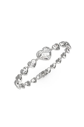 Guess Jgujubb04492Jwrhs Women's Heart Bracelet
