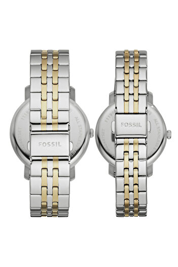 Fossil FBQ2467SET Kadın Kol Saati ve Erkek Kol Saati