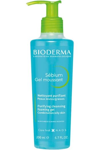 Bioderma Bioderma Sebium Purifying Foaming Gel for Oily Skin 200ml Blue