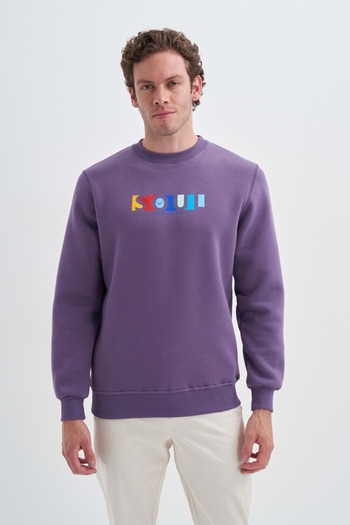 Cazador Jazz 5161 3 Thread Sweat 24kceeo05161 Μωβ