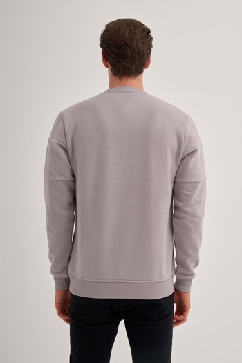 Cazador Jazz 5082 Fleece Sweat 24kceeo05082 Γκρι