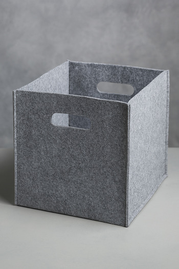 YUNUSOĞLU HOME Multi-Purpose Closet Organizer Felt Organizer Gray