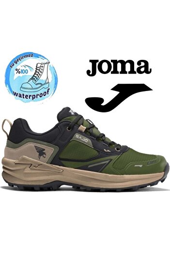 Joma Sajo Aislatex ®   Waterproof Waterproof Trail Trekking Hiking Men's Sports Shoes Khaki