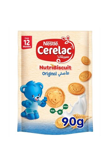 Cerelac Nestle Cerelac Nutri Biscuit Original Healthy Snacks From 12 Months 180 g