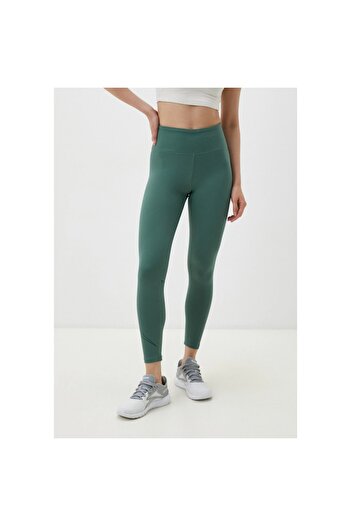 Reebok Γυναικείο κολάν Lux Bold Green με γραφικό σχέδιο