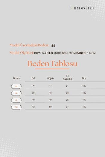 tarzımsüper Plus Size Double Breasted Collar Comfort Model 4 Season Non-Sweaty Half Sleeve Dress