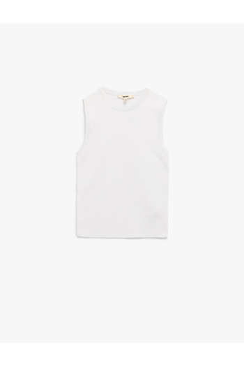 Koton Regular Fit Crew Neck Sleeveless Knitwear Blouse