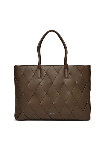 Calvin Klein Ck Woven Medium Shopper