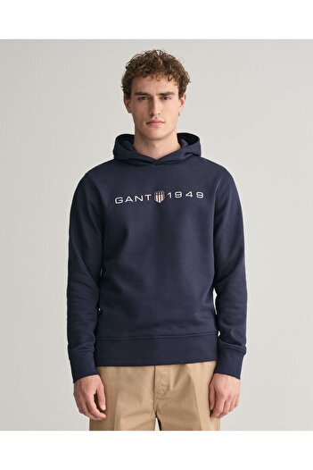 Gant Світшот з капюшоном і принтом