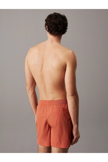 Calvin Klein Men Orange Swim Trunk