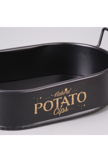 EVSTYLE Mini Oval Potato & Chips Presentation Holder