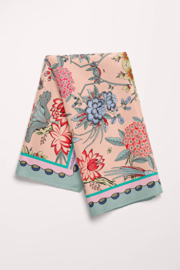 Modabutik E35 MODAERN FLOARAL TASARIM BANDANA