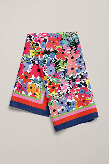 Modabutik Y52 Modern Çiçekli Tasarım Bandana Dg12089