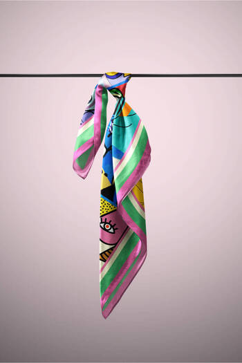Modabutik B13 Human Abstrackt Tasarımlı Bandana