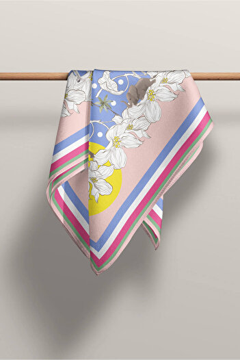 Modabutik E68 Soyut Abstrack Anımal Tasarım Bandana Dg12463