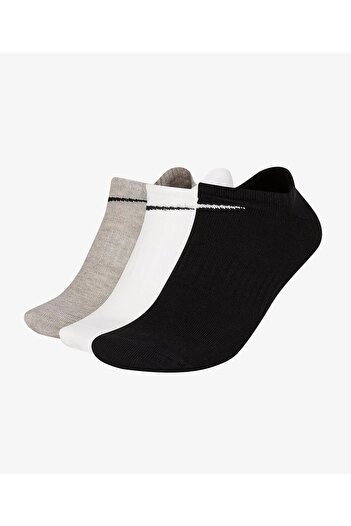 Nike Ежедневни унисекс чорапи от 3 части Sx7678-901