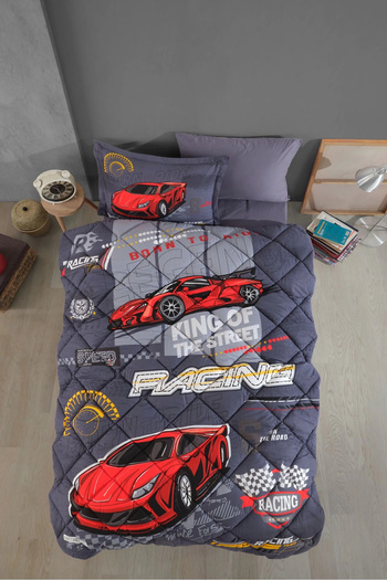 Clasy Ranforce Racing Team - Σετ μονό ύπνου από 100% βαμβάκι