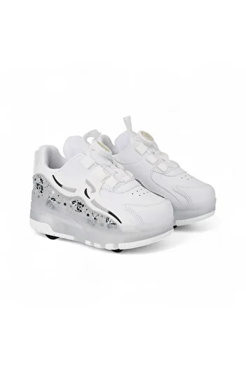 YVZ Skate Lighted Sports Shoes Wheels Sneakers Skateboard Shoes Orthopedic Model
