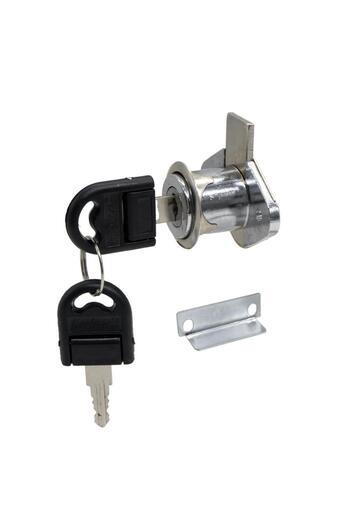 FiveStar Fck004 Oval Drawer Lock with Folding Key 22 mm