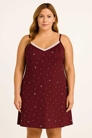 MODA Women's Plus Size Milan Fabric Nightgown and Home Dress - Wide Cut - Sizes in Product Description