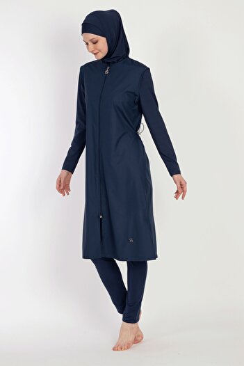 InStyle 6045A-B Dark Navy Blue Hijab Swimsuit