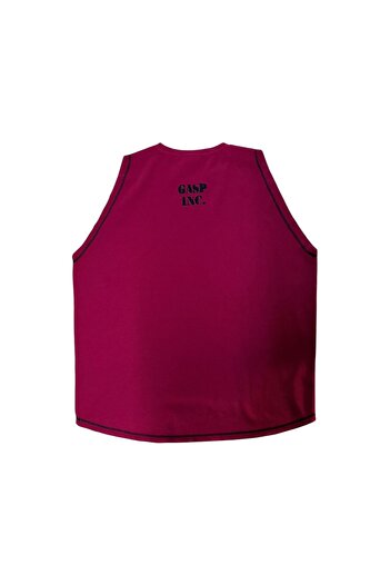GASP Logo Thermal Tank, Red
