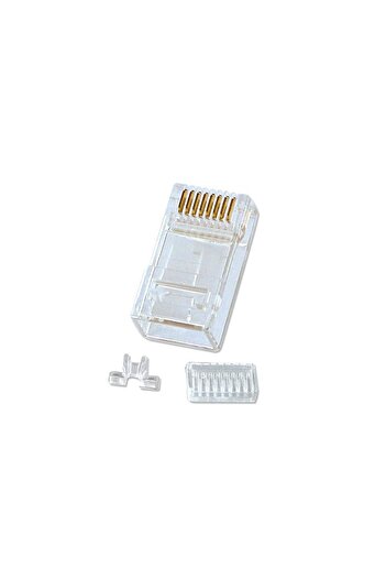 Inna marka Lindy Złącze RJ-45 męskie, 8 pinów UTP CAT6, zestaw 10 sztuk, 62430