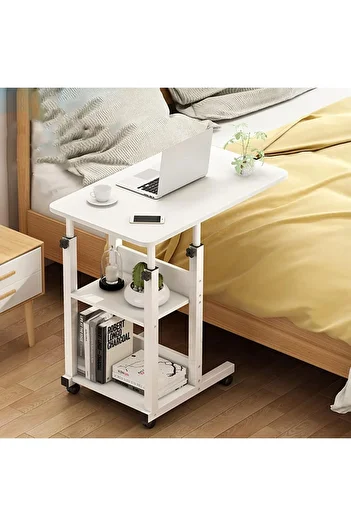 Türkiye Bedside Maternity Nursing Table Elderly Patient Meal Bedside Table Hospital & Home Care