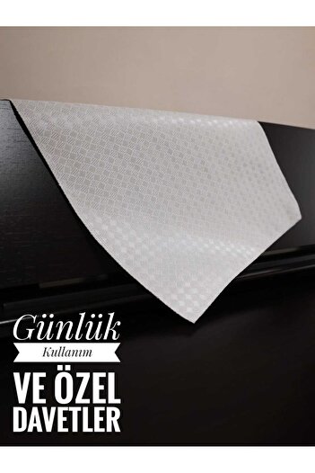Store Beyaz Cep Mendili Erkek Yaka Mendili Ceket Mendili