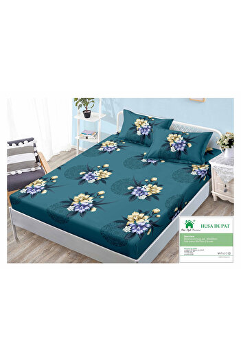 FIONNA.RO Fine Cotton Duvet Cover 90x200cm - Floral Bouquet