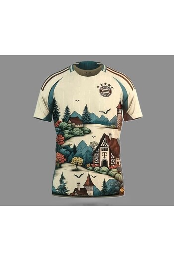 DAYIBALI DÜKKAN B.A.Y.E.R.N/M.Ü.N.I.H 2024/25 New Season Untitled Alternate Jersey (Third Shirt)85972489526