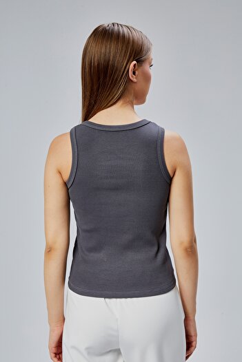 Jinx Wear Fashion Women's Ribbed Look Thick Strap Basic Camisole Undershirt