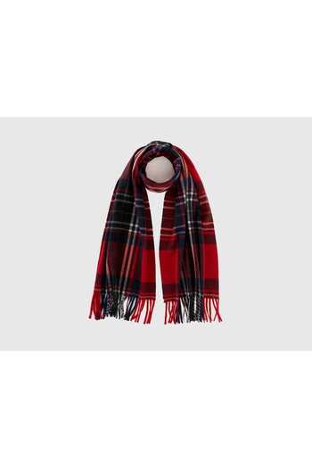 United Colors of Benetton Checked Shawl