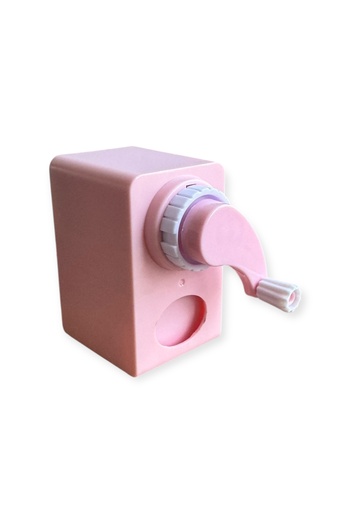 Polin Lh0077 Pencil Sharpener with Handle, Pastel Colors
