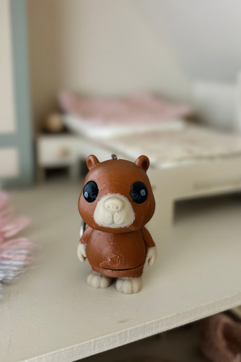 CESTOPİENO Beaver Moving Bag Ornament / Keychain - 1 Piece
