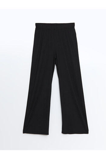 LC Waikiki Elastic Waist Textured Women's Trousers