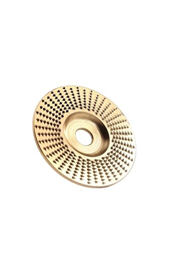 Globalport Retail Flat disc with rasp 125 mm for angle grinder, carbon steel, carved/shaped wood