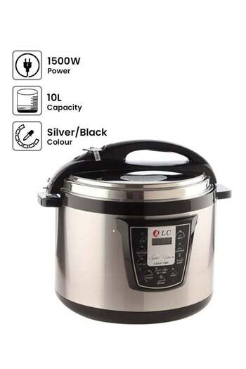 DLC Electric Pressure Cooker DLC-3021-10 10.0 L 1500 W Black/Silver