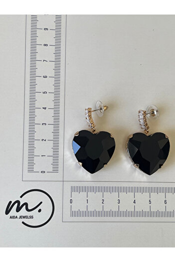 Rupen Kraft Shiny Zircon Stone Large Size Design Evening Dress Earrings
