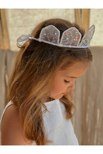 SAKLIDESİGN Dream Crown Girl's Birthday Party Crown